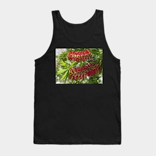 Red Cone Flower 1 Tank Top